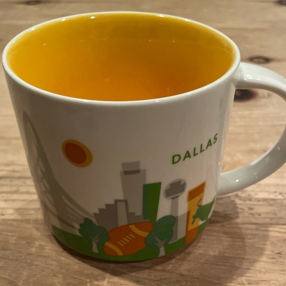 Starbucks Been There Series Across the Globe Dallas Texas Graphic Mug 14 oz - Picture 1 of 6